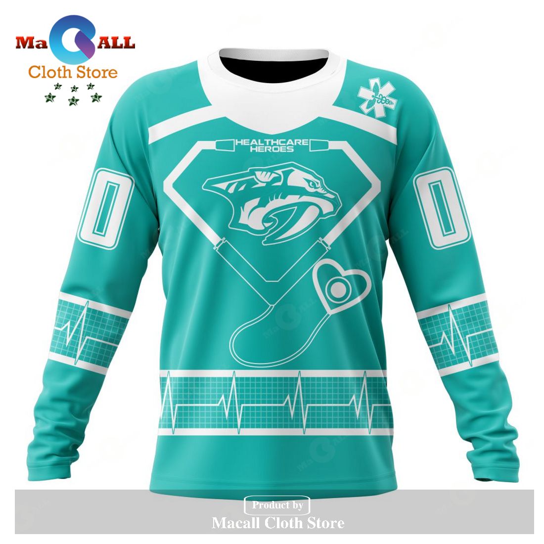 Personalized NHL Nashville Predators Special Design Honoring Healthcare Heroes Hoodie Sweatshirt 3D LIMITED EDITION Personalized NHL Nashville Predators Special Design Honoring Healthcare Heroes Hoodie Sweatshirt 3D LIMITED EDITION