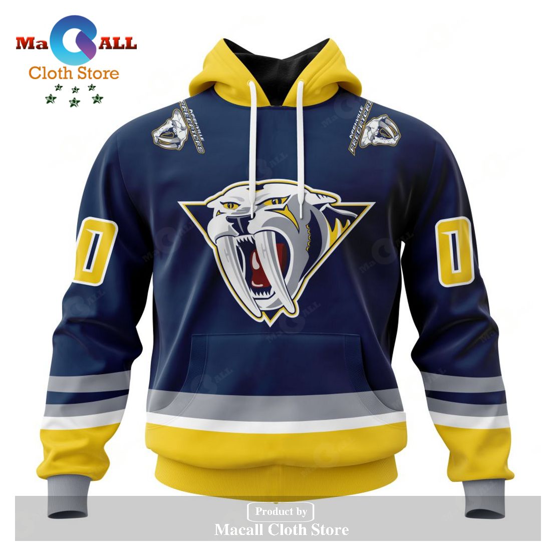 Personalized NHL Nashville Predators Special Reverse Retro Redesign Hoodie Sweatshirt 3D LIMITED EDITION Personalized NHL Nashville Predators Special Reverse Retro Redesign Hoodie Sweatshirt 3D LIMITED EDITION