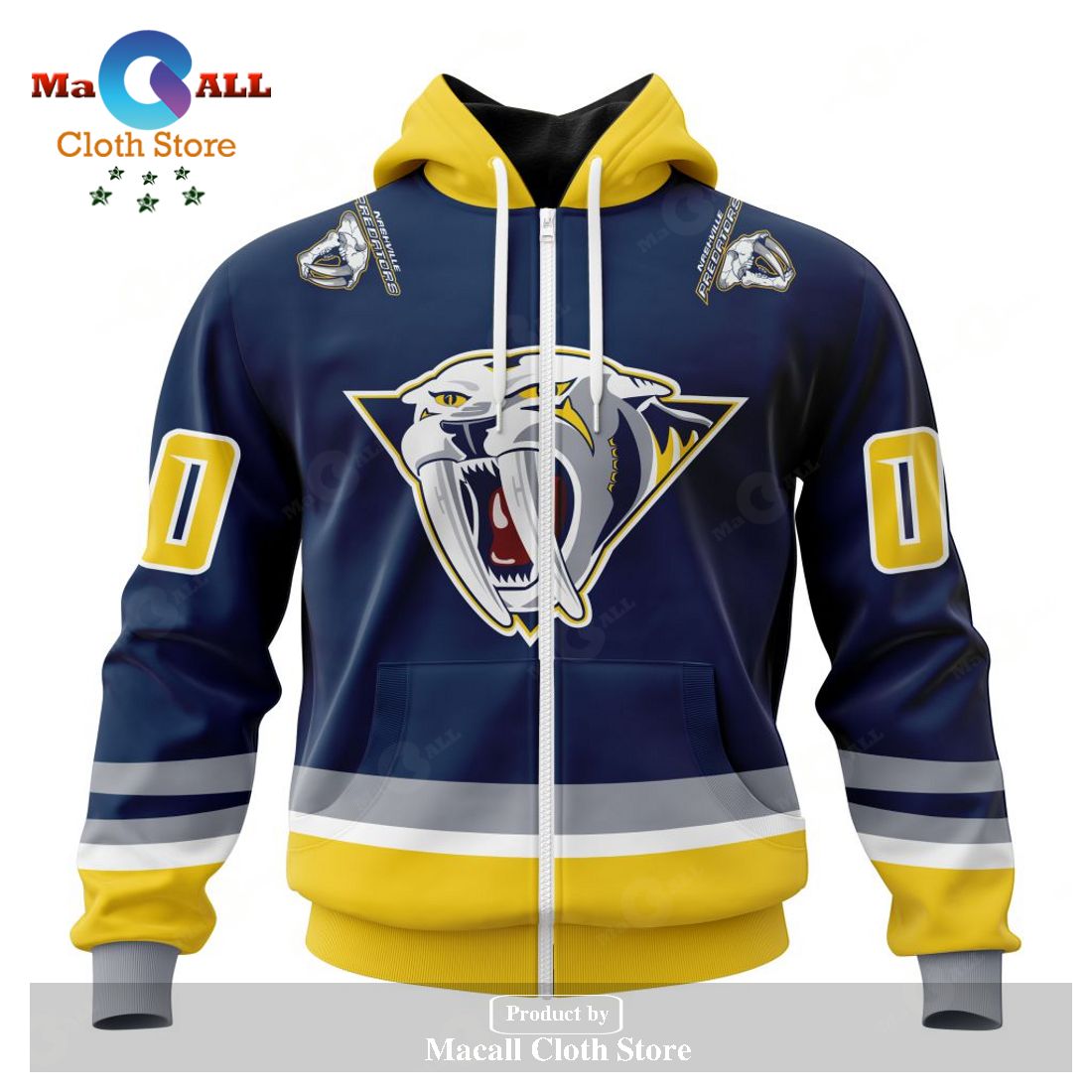 Personalized NHL Nashville Predators Special Reverse Retro Redesign Hoodie Sweatshirt 3D LIMITED EDITION Personalized NHL Nashville Predators Special Reverse Retro Redesign Hoodie Sweatshirt 3D LIMITED EDITION