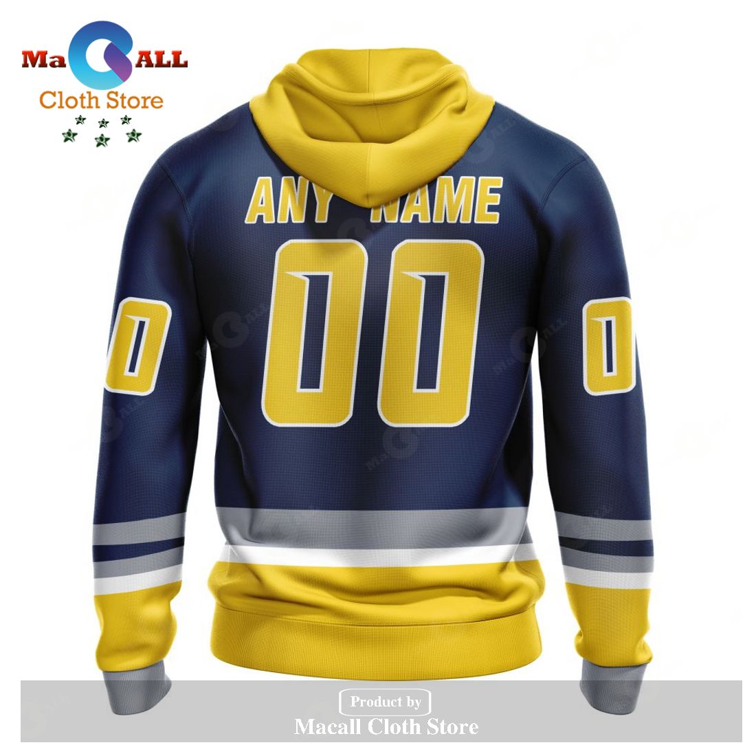 Custom Nashville Predators Unisex With Retro Concepts Sweatshirt NHL Hoodie  3D - Bring Your Ideas, Thoughts And Imaginations Into Reality Today