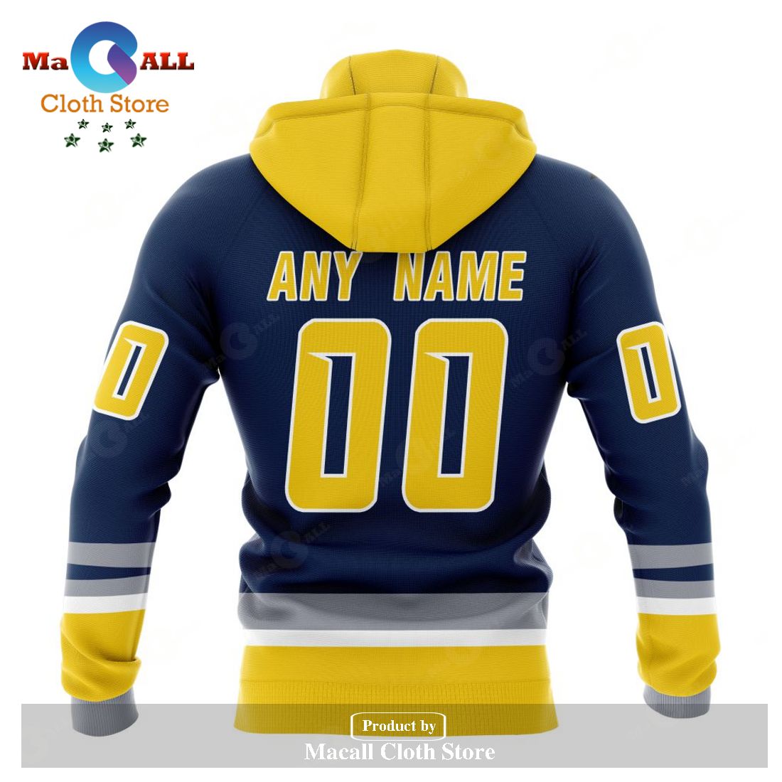 Personalized NHL Nashville Predators Special Reverse Retro Redesign Hoodie Sweatshirt 3D LIMITED EDITION Personalized NHL Nashville Predators Special Reverse Retro Redesign Hoodie Sweatshirt 3D LIMITED EDITION