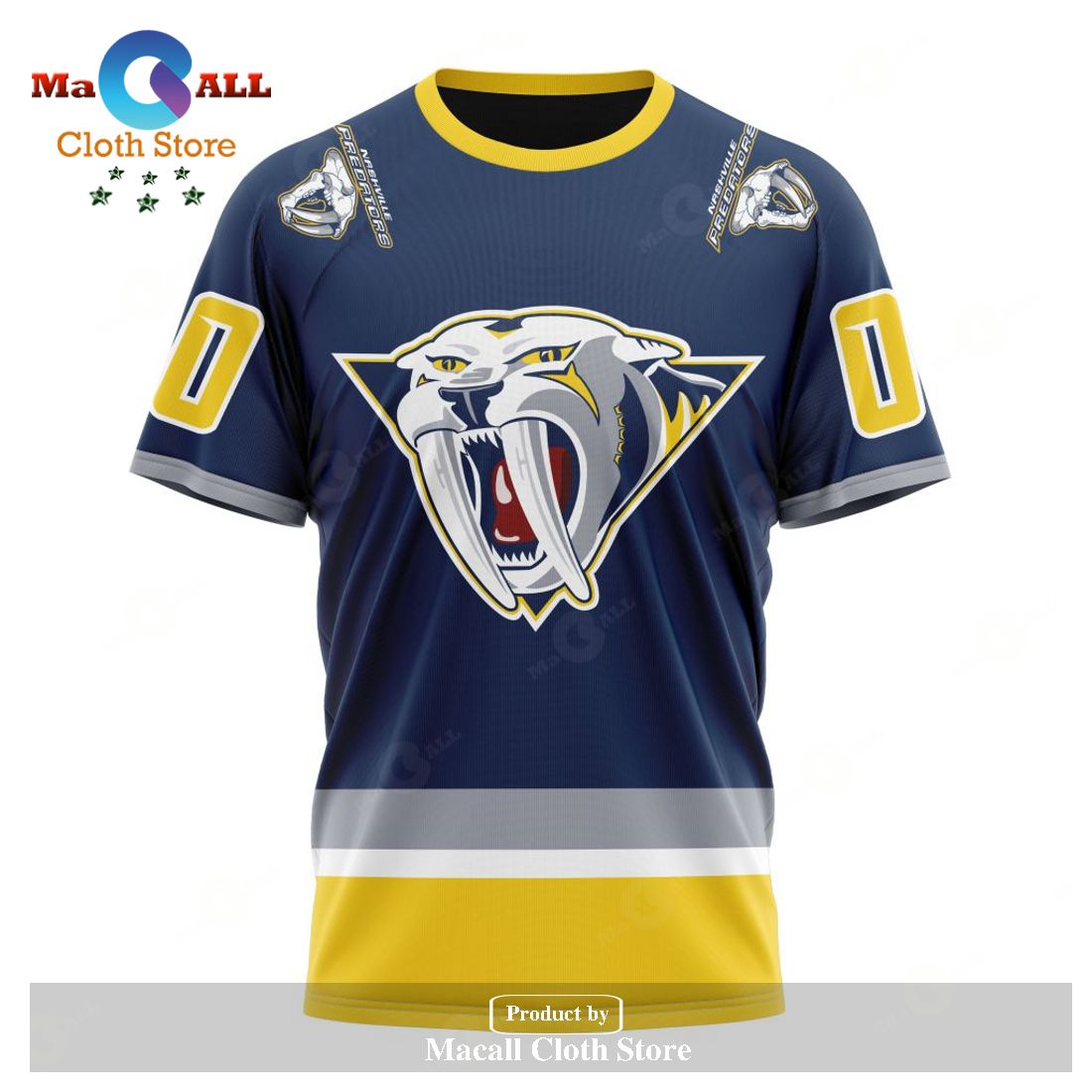 Personalized NHL Nashville Predators Special Reverse Retro Redesign Hoodie Sweatshirt 3D LIMITED EDITION Personalized NHL Nashville Predators Special Reverse Retro Redesign Hoodie Sweatshirt 3D LIMITED EDITION