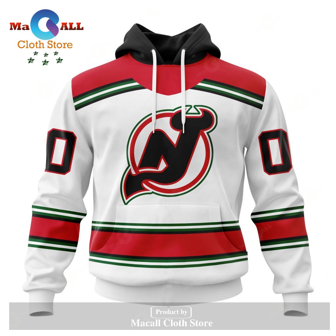 Personalized NHL New Jersey Devils Special Reverse Retro Redesign Hoodie Sweatshirt 3D LIMITED EDITION Personalized NHL New Jersey Devils Special Reverse Retro Redesign Hoodie Sweatshirt 3D LIMITED EDITION