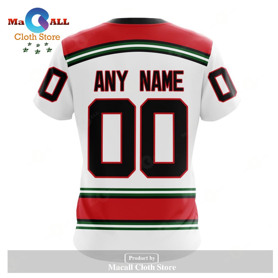 Personalized NHL New Jersey Devils Reverse Retro 3D Hoodie All