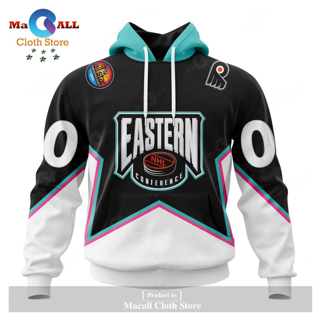 Personalized NHL Philadelphia Flyers All-Star Eastern Conference 2023 Hoodie Sweatshirt 3D LIMITED EDITION
