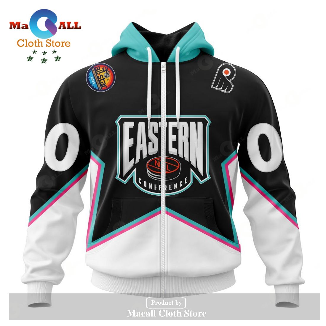 Personalized NHL Philadelphia Flyers All-Star Eastern Conference 2023 Hoodie Sweatshirt 3D LIMITED EDITION
