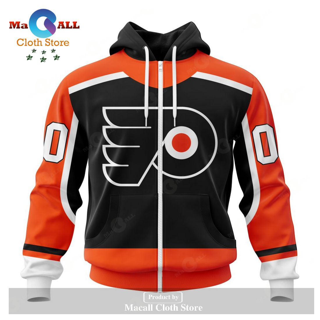 Personalized NHL Philadelphia Flyers Special Reverse Retro Redesign Hoodie Sweatshirt 3D LIMITED EDITION