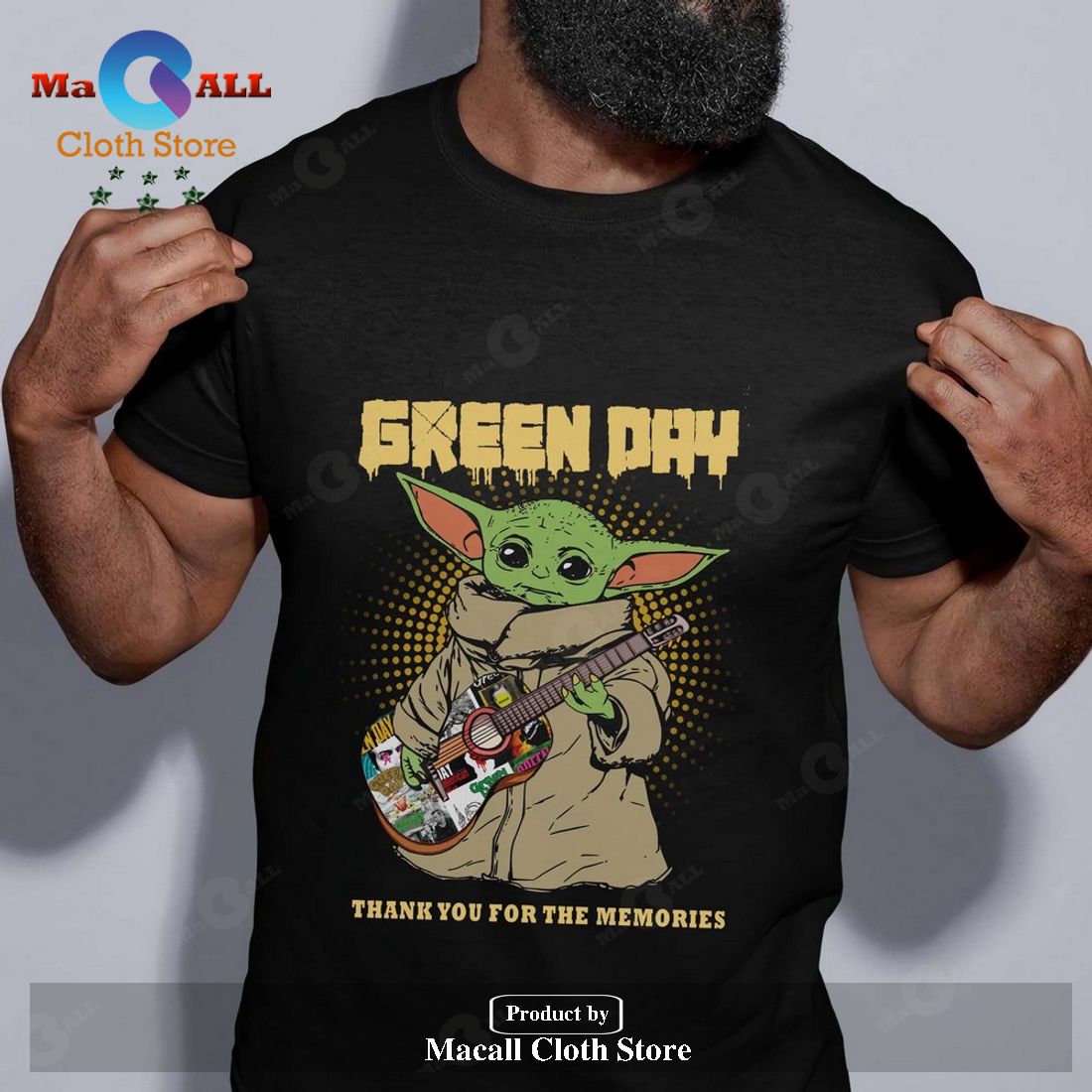 Green Day Yoda thank you for the memories Unisex Classic T-Shirt Hoodie Sweatshirt Green Day Yoda thank you for the memories Unisex Classic T-Shirt Hoodie Sweatshirt