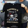 Happiness is listening to Bee Gees Unisex Classic T-Shirt Hoodie Sweatshirt