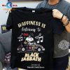 Happiness is listening to Bee Gees Unisex Classic T-Shirt Hoodie Sweatshirt