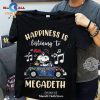 Happiness is listening to Maroon 5 Unisex Classic T-Shirt Hoodie Sweatshirt