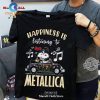 Happiness is listening to Megadeth Unisex Classic T-Shirt Hoodie Sweatshirt