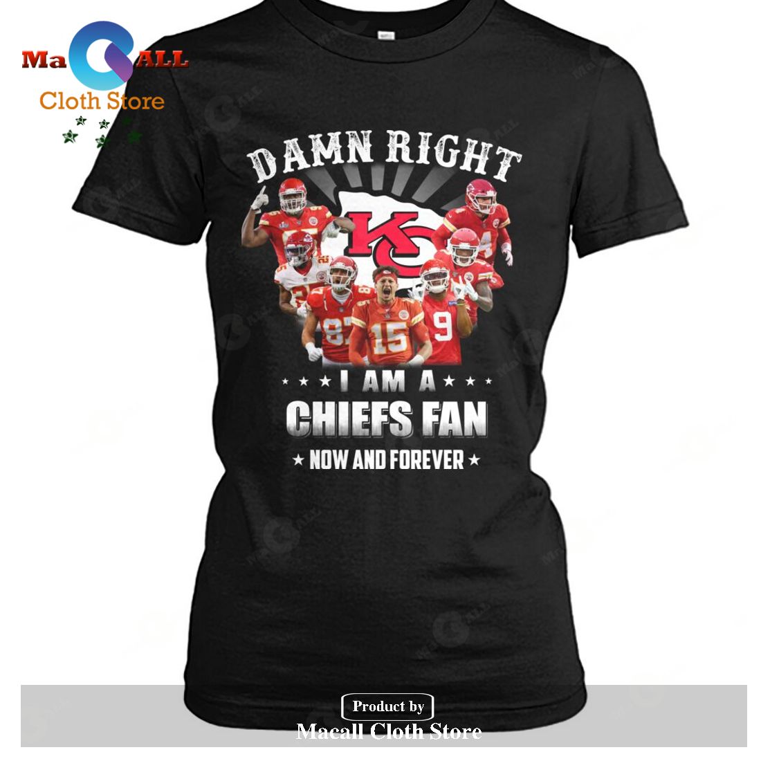 Damn Right - I Am An Chiefs Fan Now And Forever-Unisex-Unisex T-Shirt Damn Right - I Am An Chiefs Fan Now And Forever-Unisex-Unisex T-Shirt
