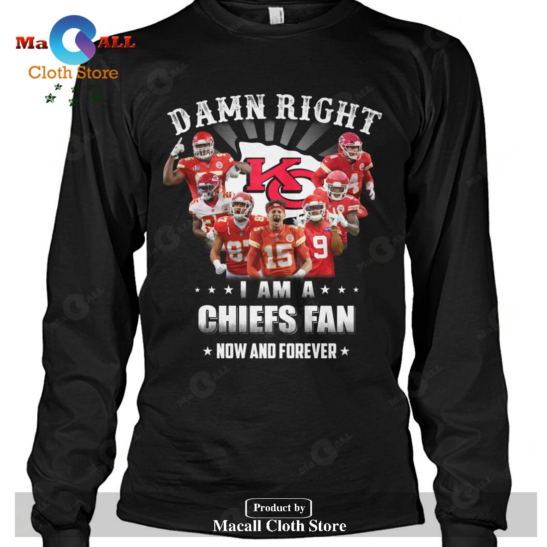 Damn Right - I Am An Chiefs Fan Now And Forever-Unisex-Unisex T-Shirt Damn Right - I Am An Chiefs Fan Now And Forever-Unisex-Unisex T-Shirt