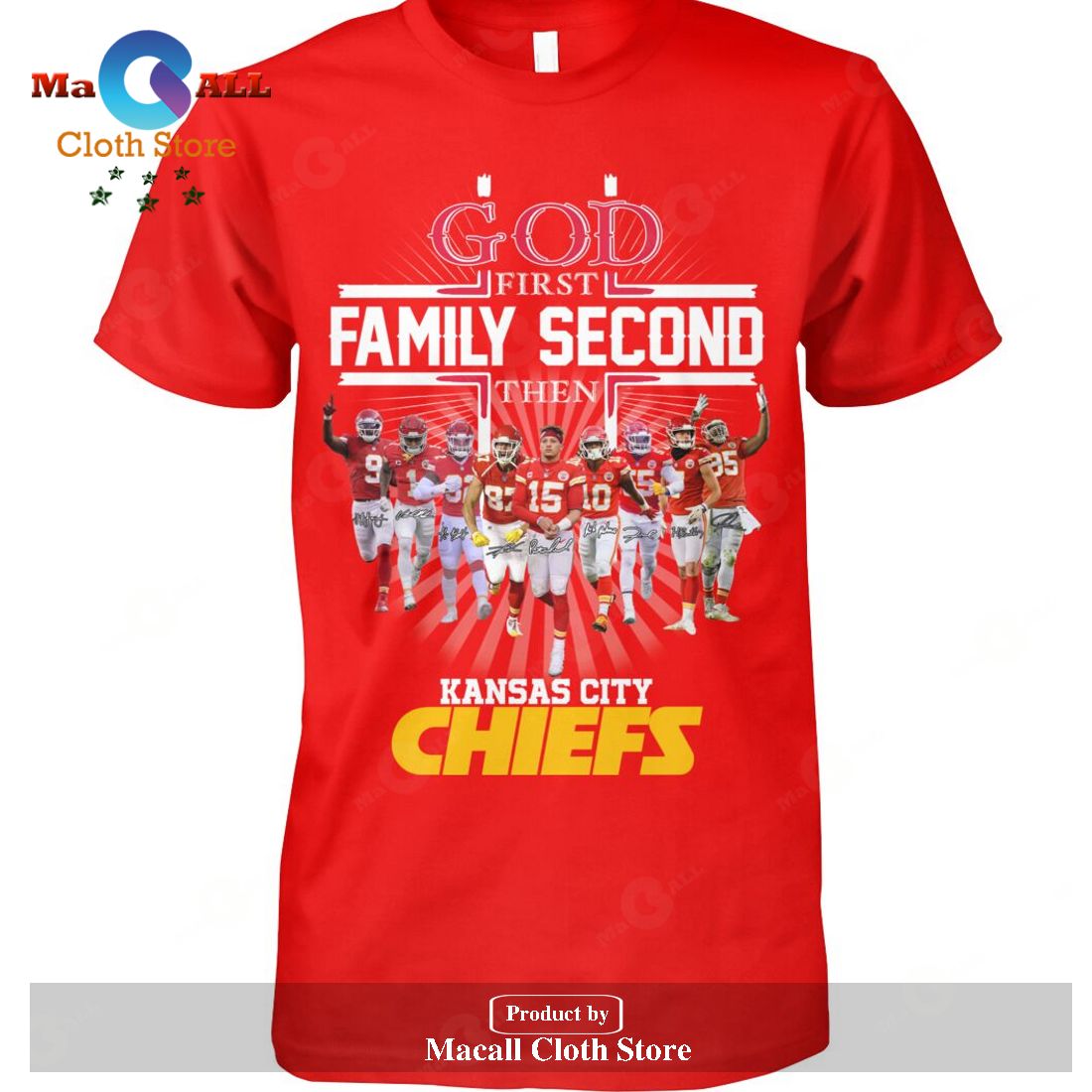 God First Family Second Then Kansas City Champions 2023 Chiefs-Unisex T-Shirt God First Family Second Then Kansas City Champions 2023 Chiefs-Unisex T-Shirt
