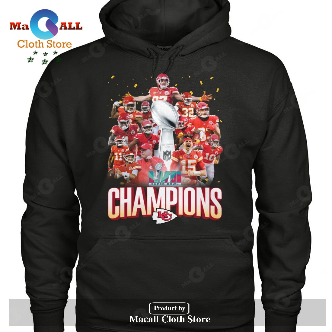 Kansas City Chiefs 2023 Champions Patrick Mahomes Super Bowl-Unisex T-Shirt Kansas City Chiefs 2023 Champions Patrick Mahomes Super Bowl-Unisex T-Shirt