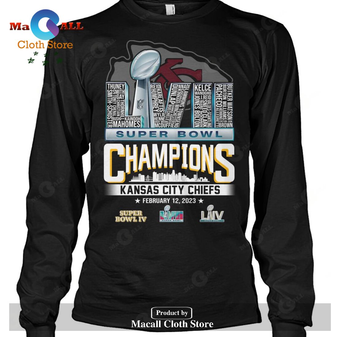 Kansas City Chiefs AFC Champions Super Bowl 2023-Unisex T-Shirt Kansas City Chiefs AFC Champions Super Bowl 2023-Unisex T-Shirt