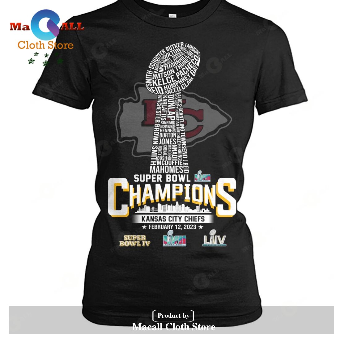 Kansas City Chiefs 2023 Afc Champions Super Bowl T-shirt - TeeUni
