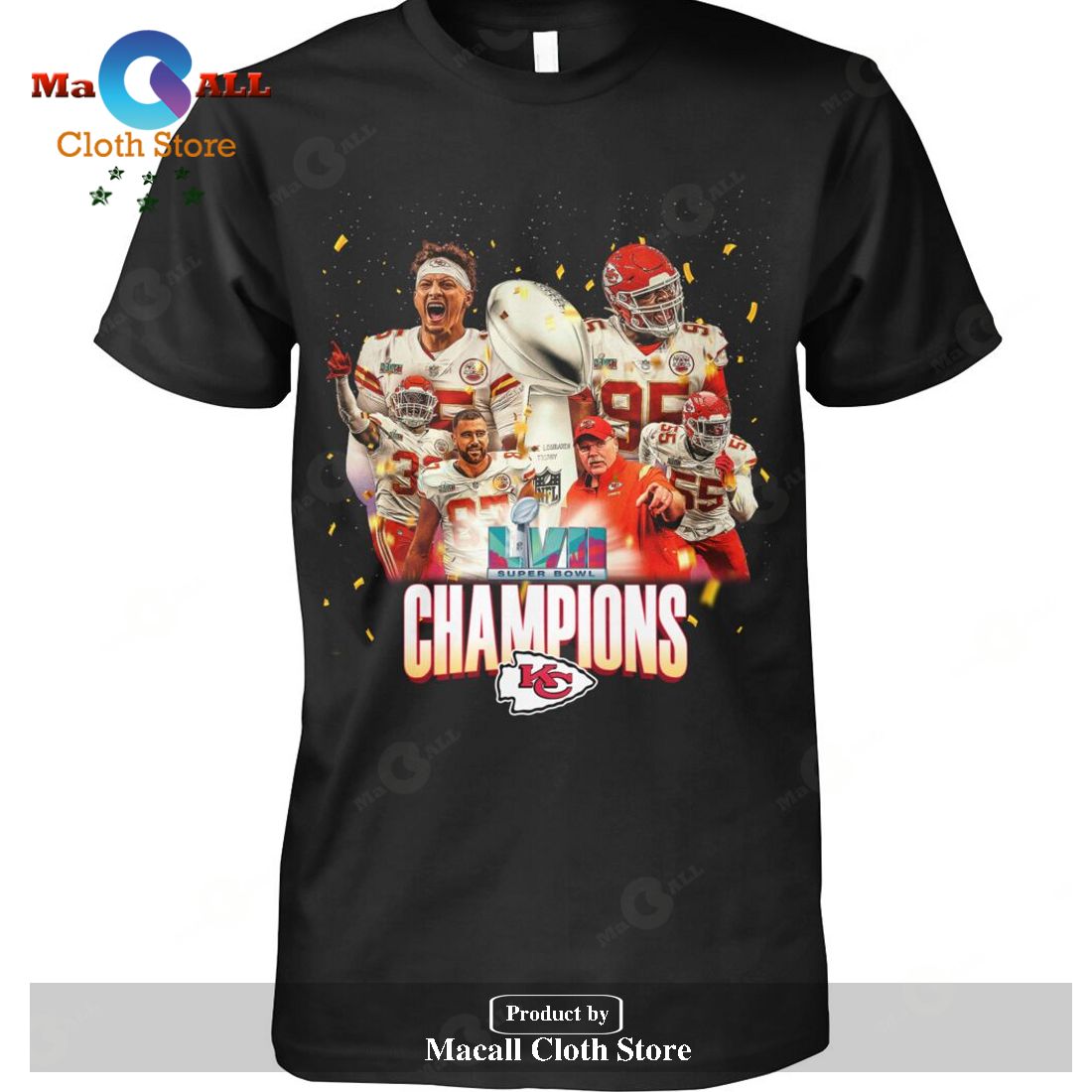 Kansas City Chiefs Patrick Mahomes Super Bowl 2023 Champions-Unisex T-Shirt Kansas City Chiefs Patrick Mahomes Super Bowl 2023 Champions-Unisex T-Shirt