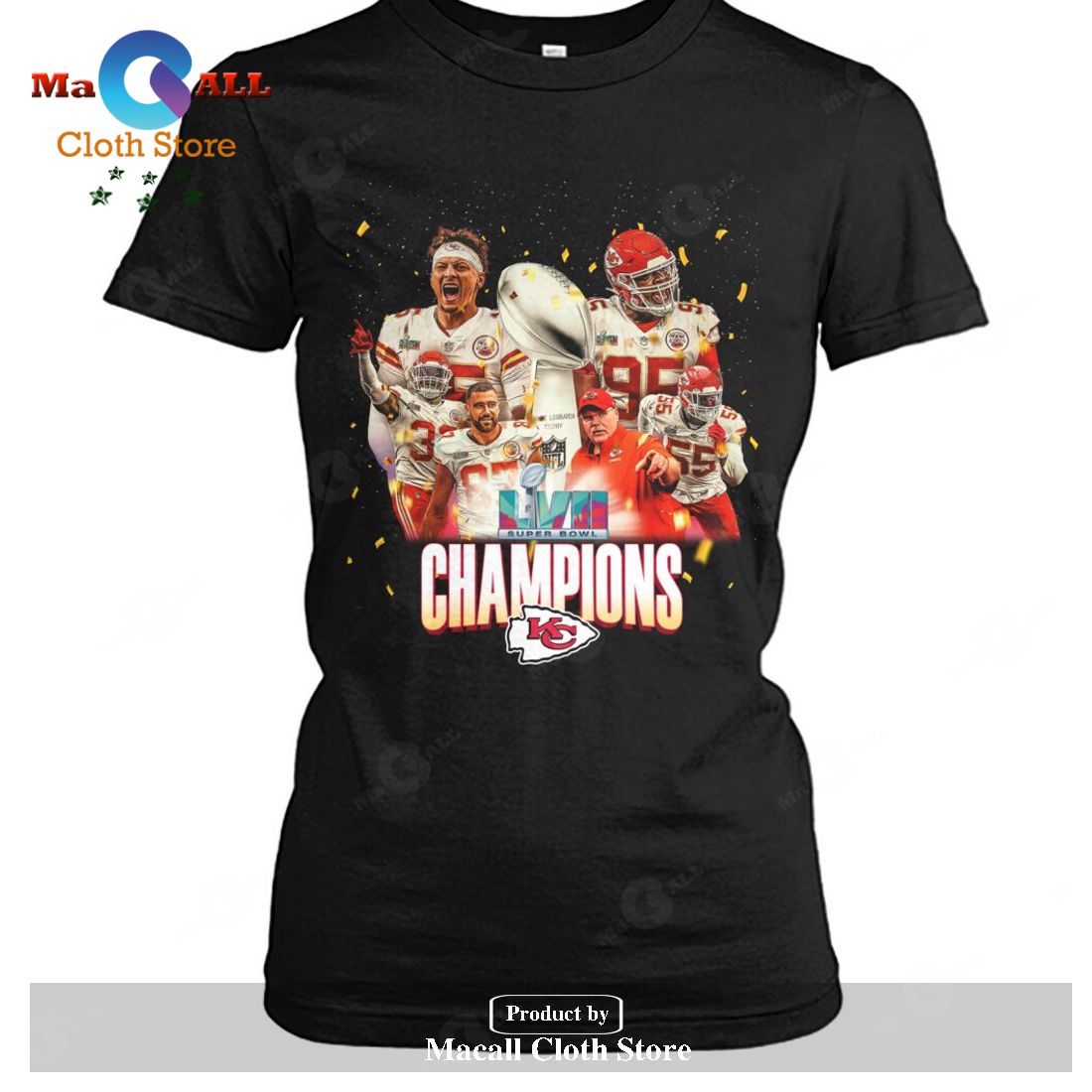 Kansas City Chiefs Patrick Mahomes Super Bowl 2023 Champions-Unisex T ...