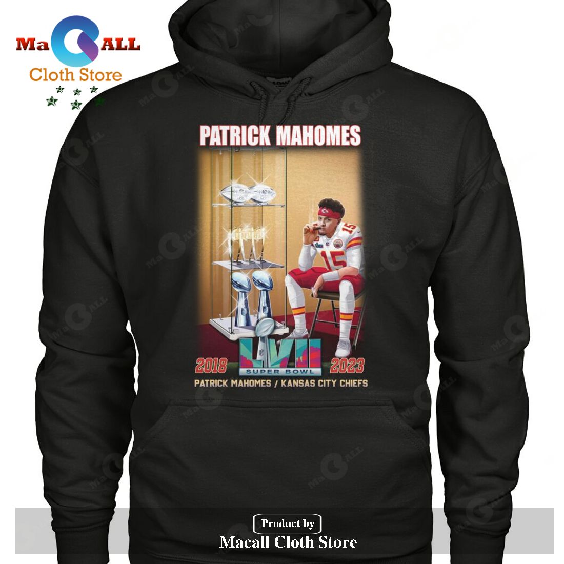 Kansas City Chiefs Patrick Mahomes Super Bowl LVII 2018-2023 Champs-Unisex T-Shirt Kansas City Chiefs Patrick Mahomes Super Bowl LVII 2018-2023 Champs-Unisex T-Shirt