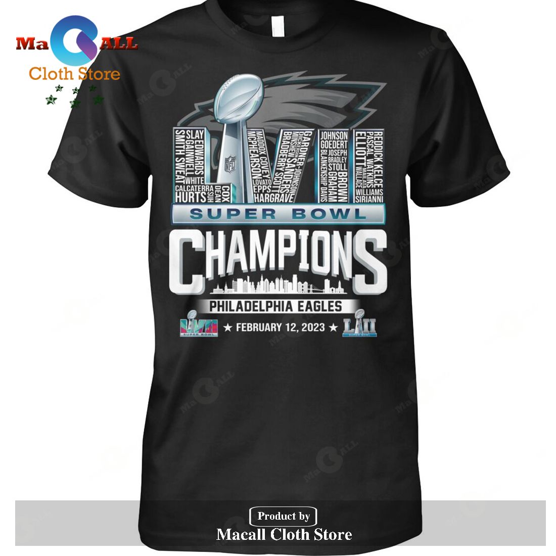 Philadelphia Eagles NFC Champions 2023-Unisex T-Shirt Philadelphia Eagles NFC Champions 2023-Unisex T-Shirt