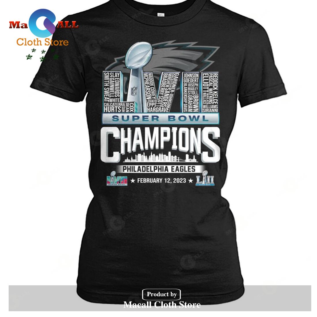 Philadelphia Eagles NFC Champions 2023-Unisex T-Shirt Philadelphia Eagles NFC Champions 2023-Unisex T-Shirt