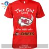 Real Women Love Football Smart Women Love The Chiefs-Unisex T-Shirt