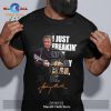 I just freakin’ love Paul McCartney Unisex Classic T-Shirt Hoodie Sweatshirt