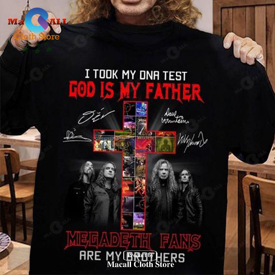 I Took My Dna Test God Is My Father Megadeth Fans Are My Brothers Unisex Classic T-Shirt Hoodie Sweatshirt I Took My Dna Test God Is My Father Megadeth Fans Are My Brothers Unisex Classic T-Shirt Hoodie Sweatshirt