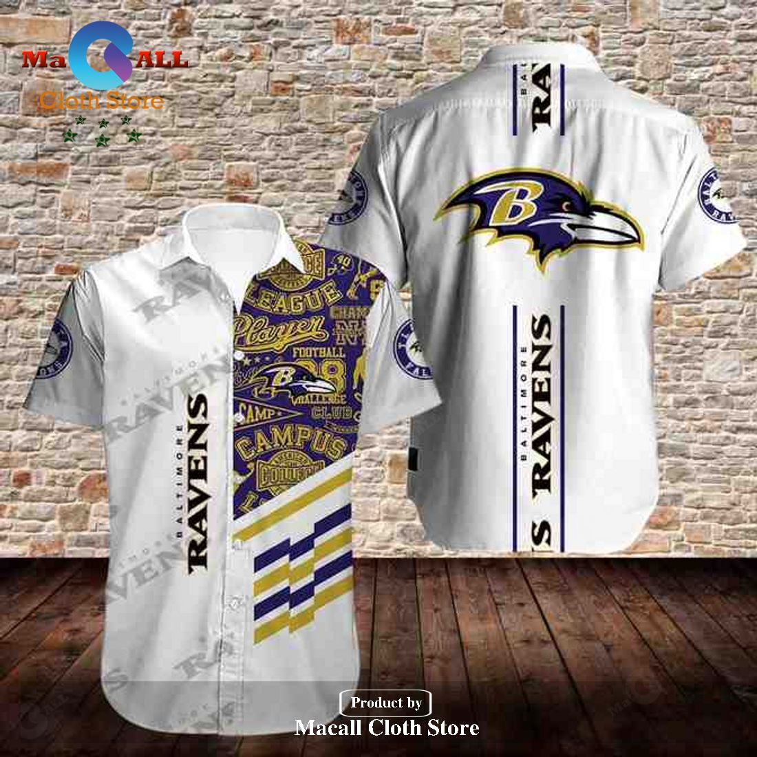 Baltimore Ravens Trending Model 3 Hawaiian Shirt and Shorts LIMITED EDITION