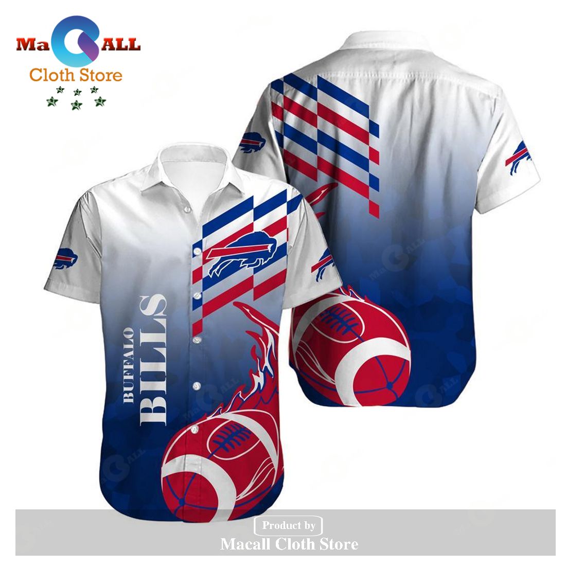 Buffalo Bills Trending Model 7 Hawaiian Shirt and Shorts LIMITED EDITION