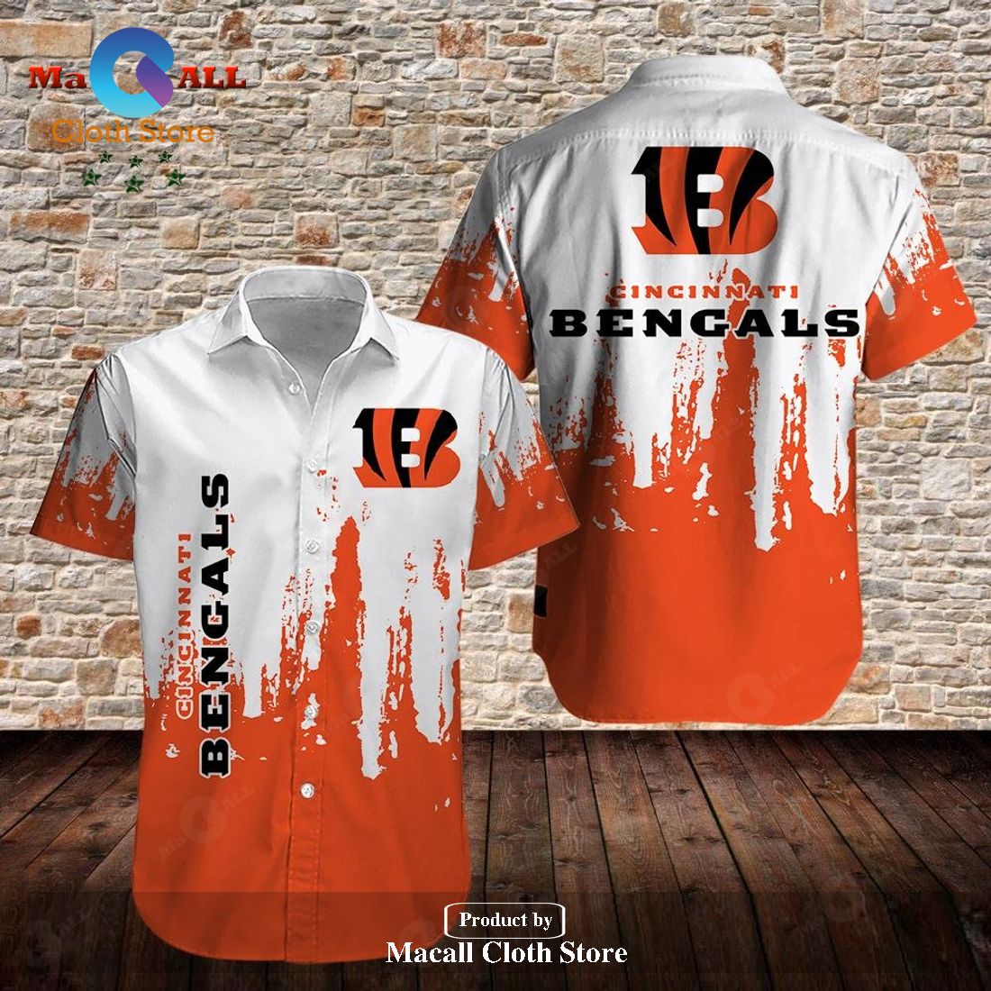 Cincinnati Bengals Trending Model 2 Hawaiian Shirt and Shorts LIMITED EDITION