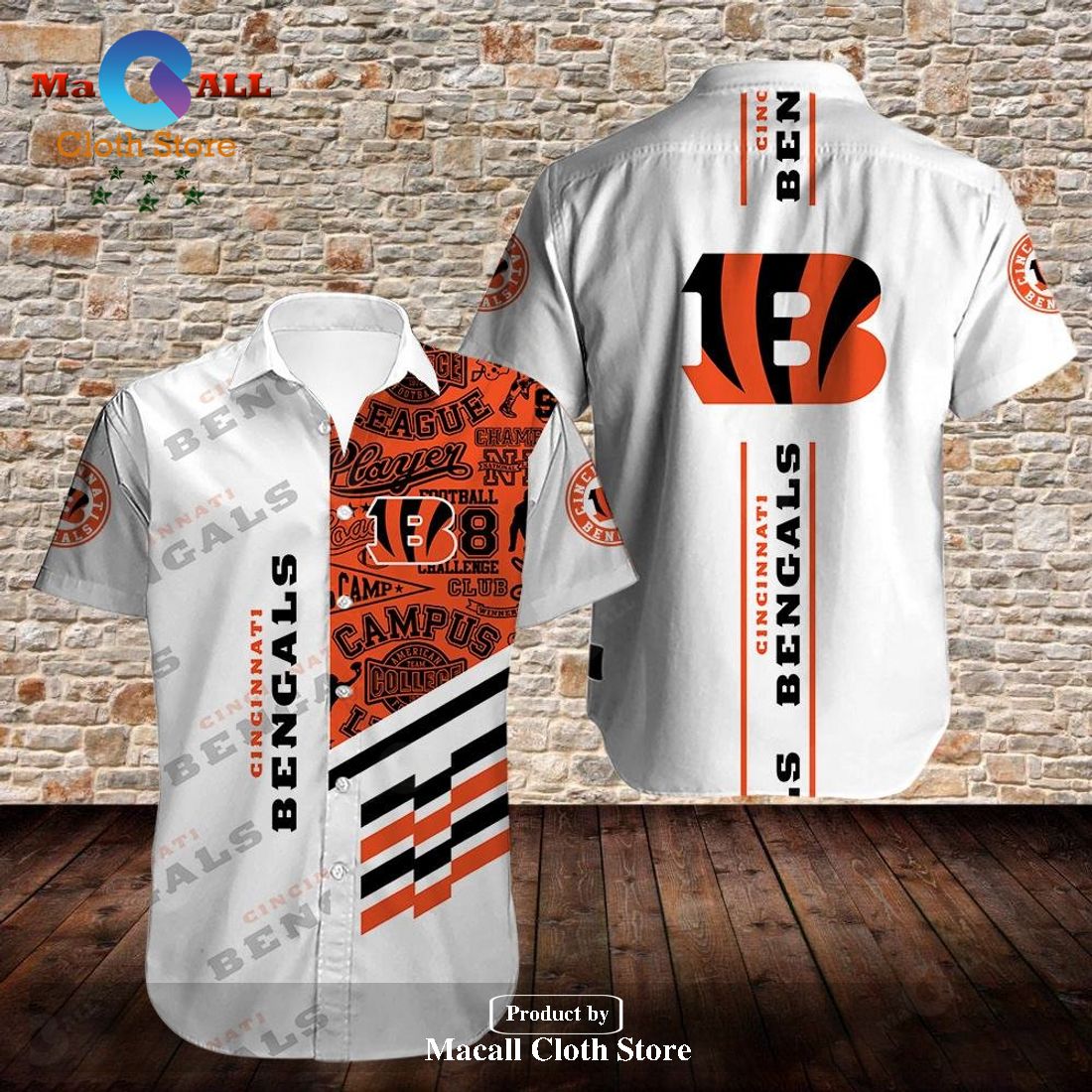 Cincinnati Bengals Trending Model 3 Hawaiian Shirt and Shorts LIMITED EDITION
