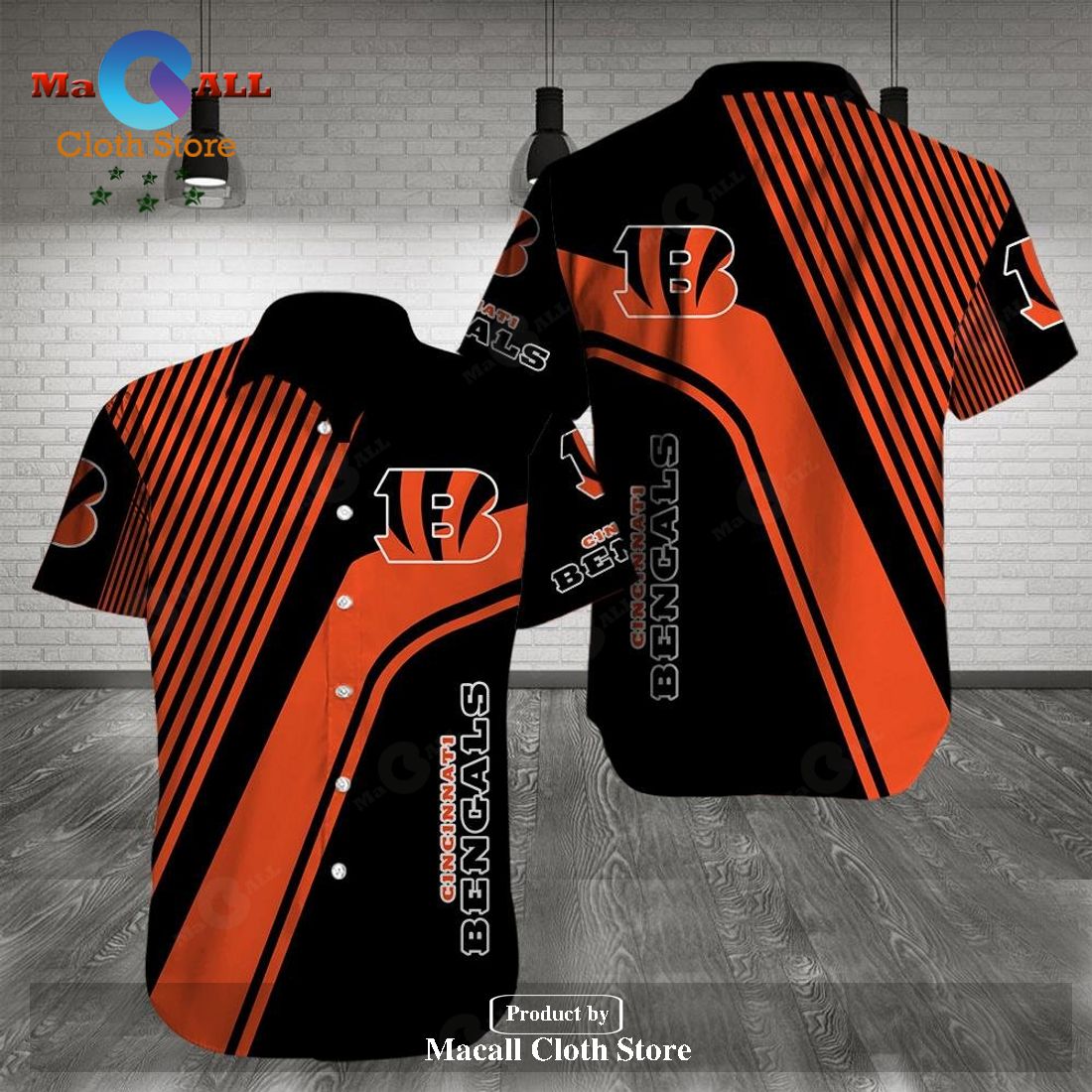 Cincinnati Bengals Trending Model 4 Hawaiian Shirt and Shorts LIMITED EDITION