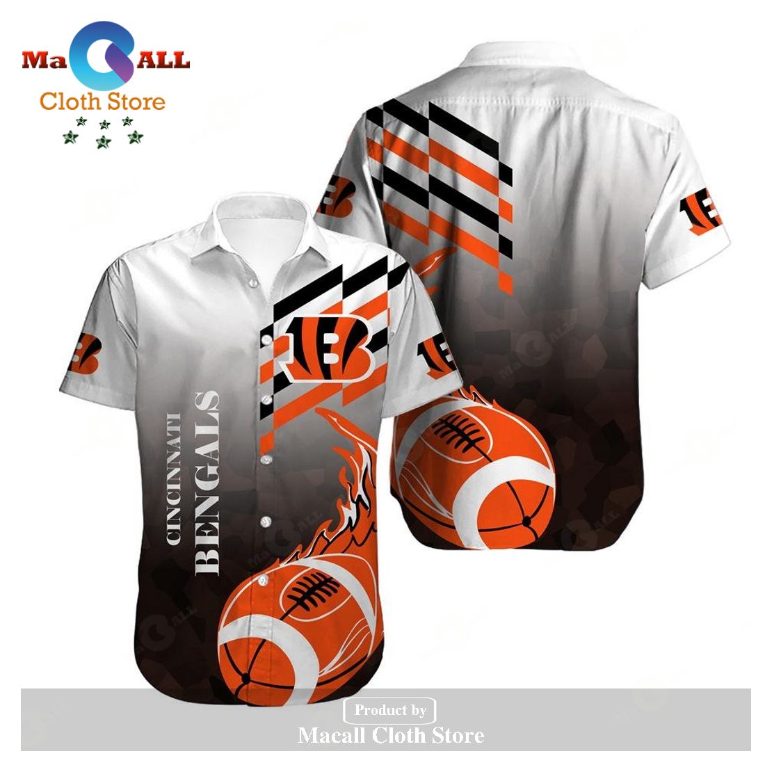 Cincinnati Bengals Trending Model 6 Hawaiian Shirt and Shorts LIMITED EDITION