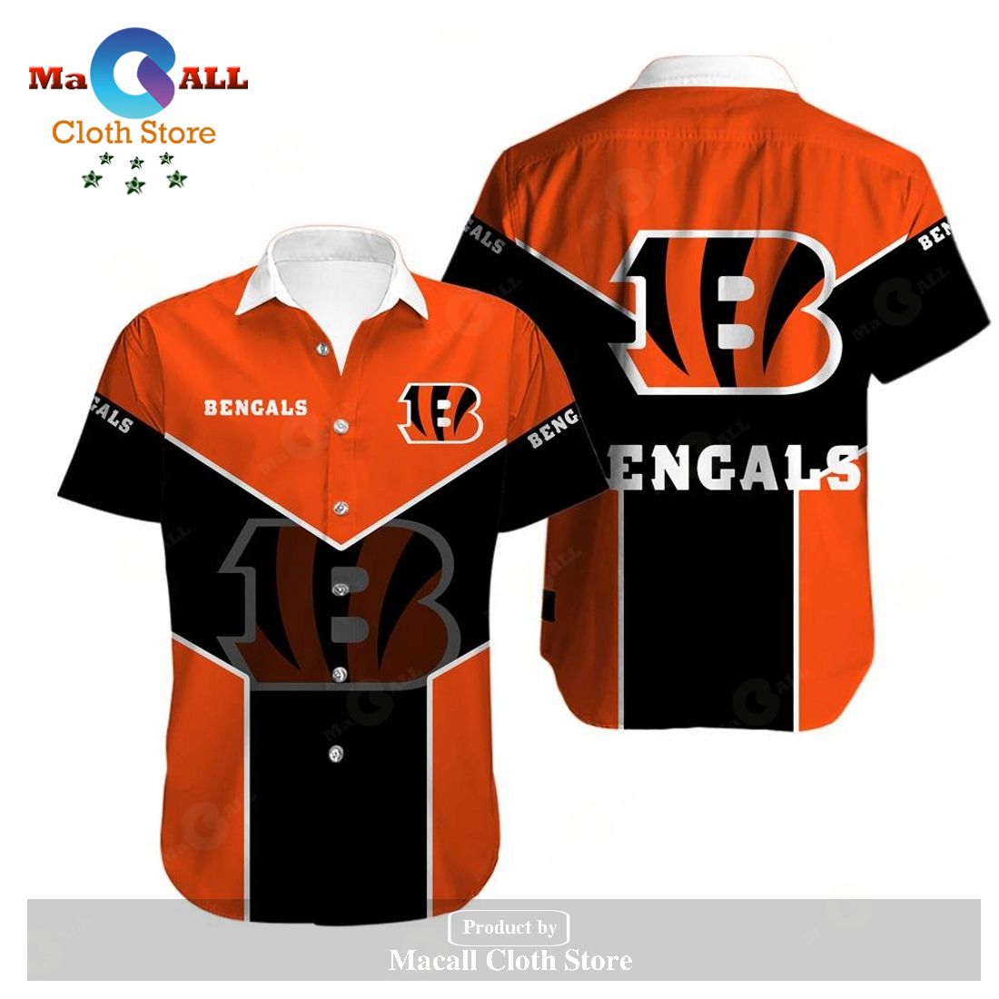 Cincinnati Bengals Trending Model 8 Hawaiian Shirt and Shorts LIMITED EDITION