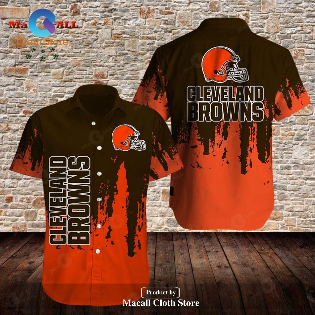 Cleveland Browns Trending Model 3 Hawaiian Shirt and Shorts LIMITED EDITION