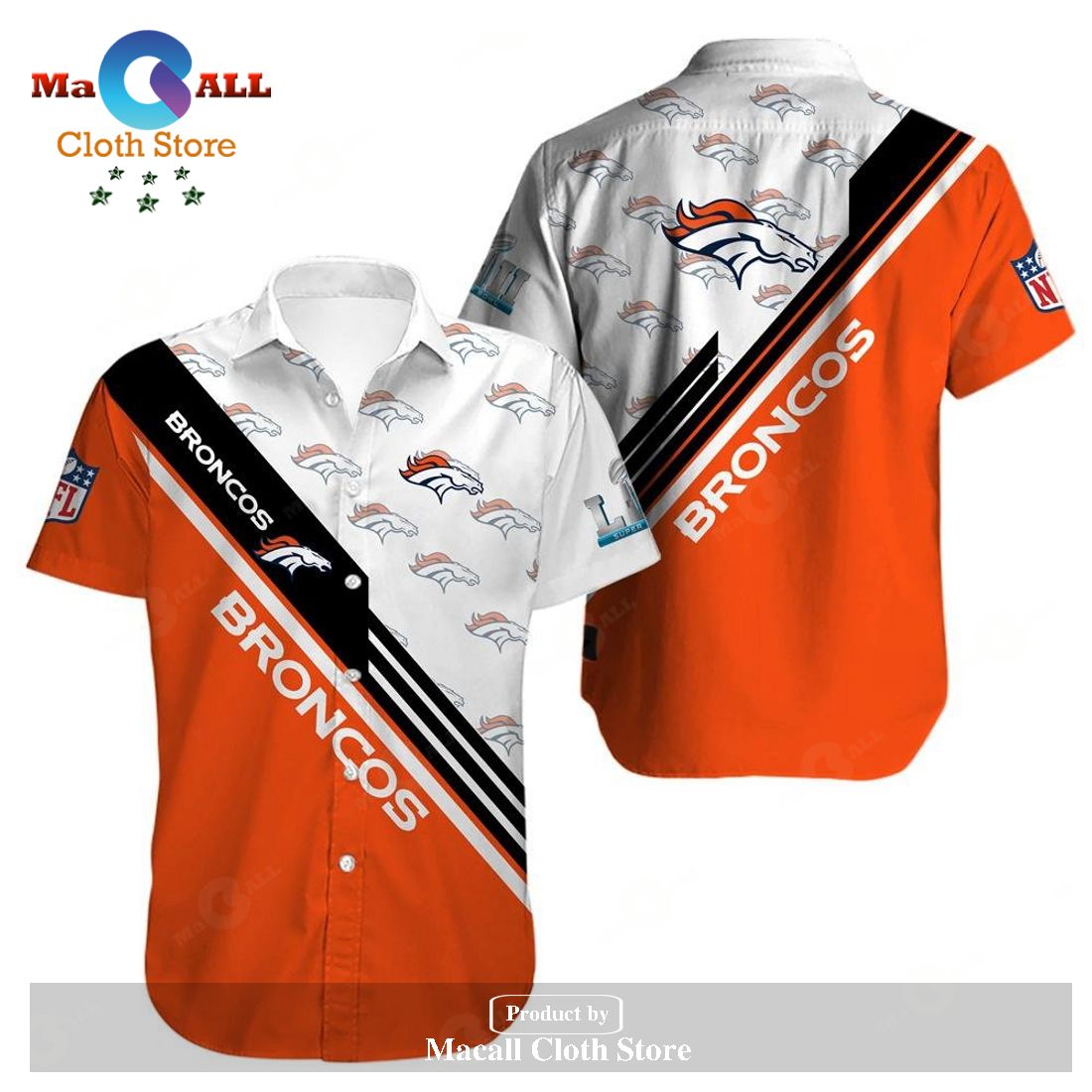 Denver Broncos Trending Model 2 Hawaiian Shirt and Shorts LIMITED EDITION Denver Broncos Trending Model 2 Hawaiian Shirt and Shorts LIMITED EDITION