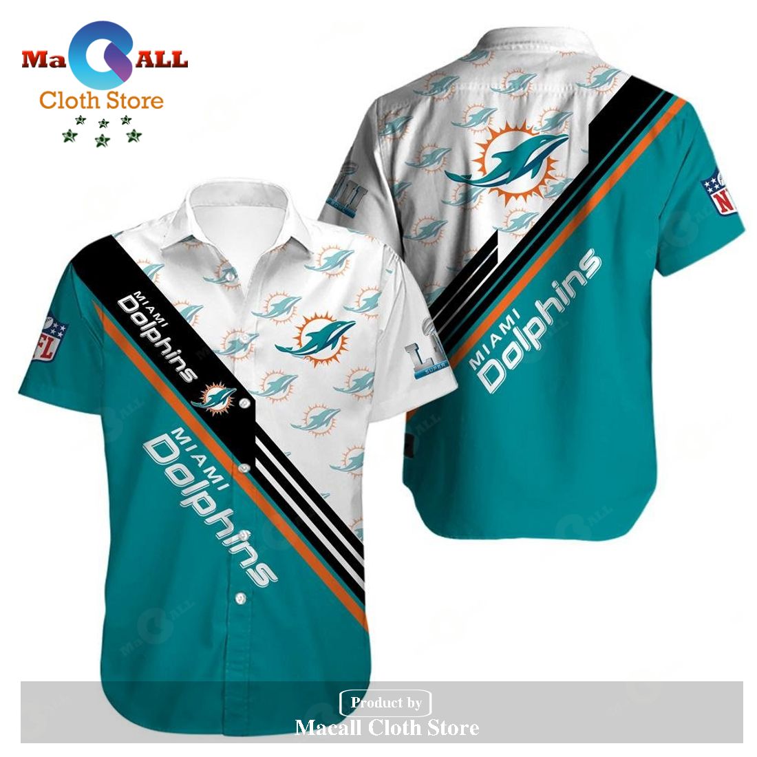 Miami Dolphins Special Model 10 Hawaiian Shirt and Shorts LIMITED EDITION Miami Dolphins Special Model 10 Hawaiian Shirt and Shorts LIMITED EDITION