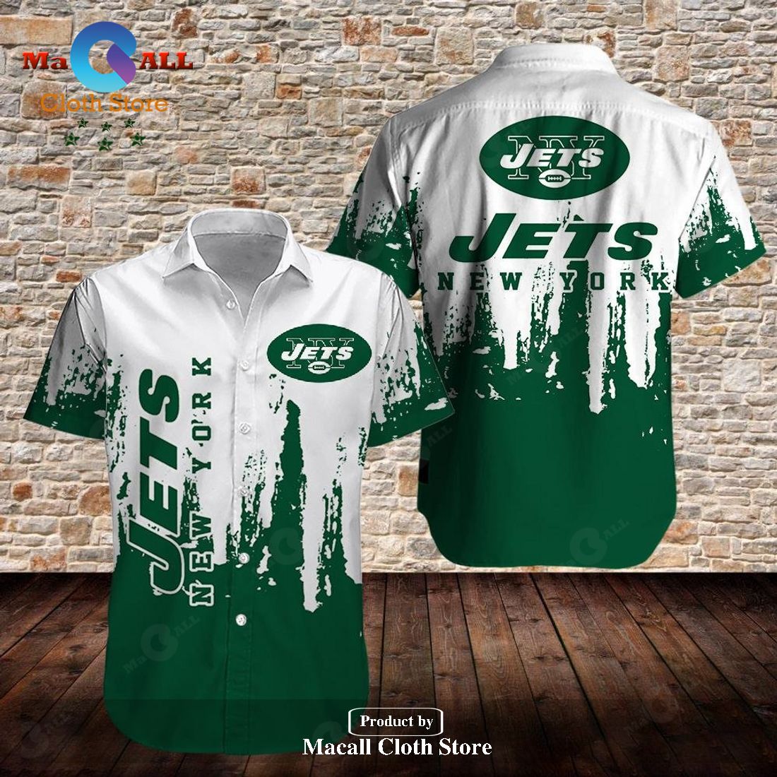 New York Jets Trending Model 2 Hawaiian Shirt and Shorts LIMITED EDITION New York Jets Trending Model 2 Hawaiian Shirt and Shorts LIMITED EDITION