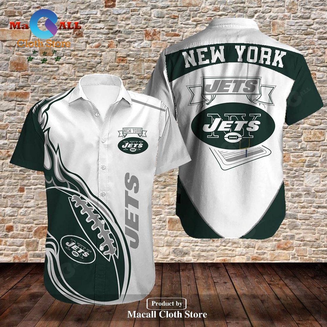 New York Jets Trending Model 5 Hawaiian Shirt and Shorts LIMITED EDITION New York Jets Trending Model 5 Hawaiian Shirt and Shorts LIMITED EDITION
