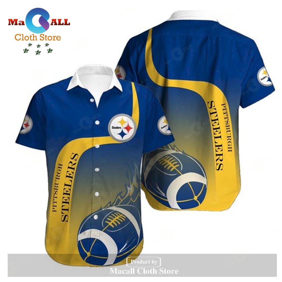 Pittsburgh Steelers Trending Model 4 Hawaiian Shirt and Shorts LIMITED EDITION Pittsburgh Steelers Trending Model 4 Hawaiian Shirt and Shorts LIMITED EDITION
