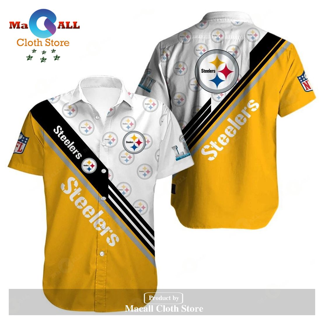 Pittsburgh Steelers Trending Model 6 Hawaiian Shirt and Shorts LIMITED EDITION Pittsburgh Steelers Trending Model 6 Hawaiian Shirt and Shorts LIMITED EDITION