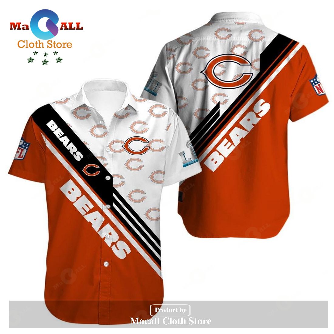 Chicago Bears Trending Model 1 Hawaiian Shirt LIMITED EDITION Chicago Bears Trending Model 1 Hawaiian Shirt LIMITED EDITION