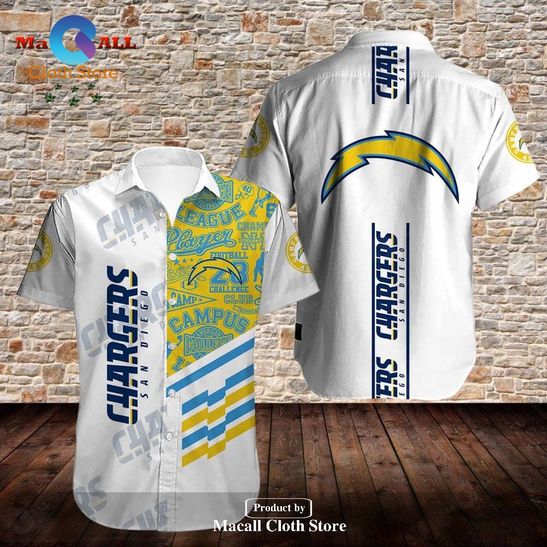 Los Angeles Chargers Trending Model 2 Hawaiian Shirt LIMITED EDITION