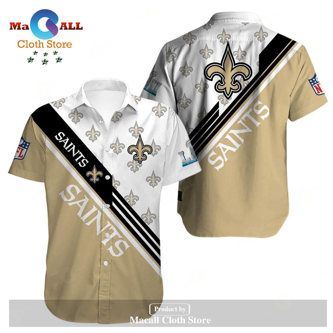 New Orleans Saints Trending Model 2 Hawaiian Shirt LIMITED EDITION New Orleans Saints Trending Model 2 Hawaiian Shirt LIMITED EDITION