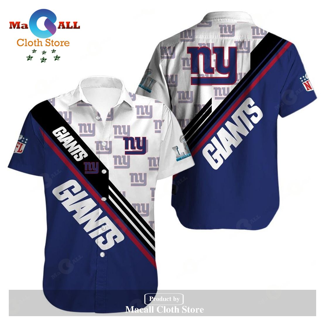 New York Giants Trending Model 1 Hawaiian Shirt LIMITED EDITION