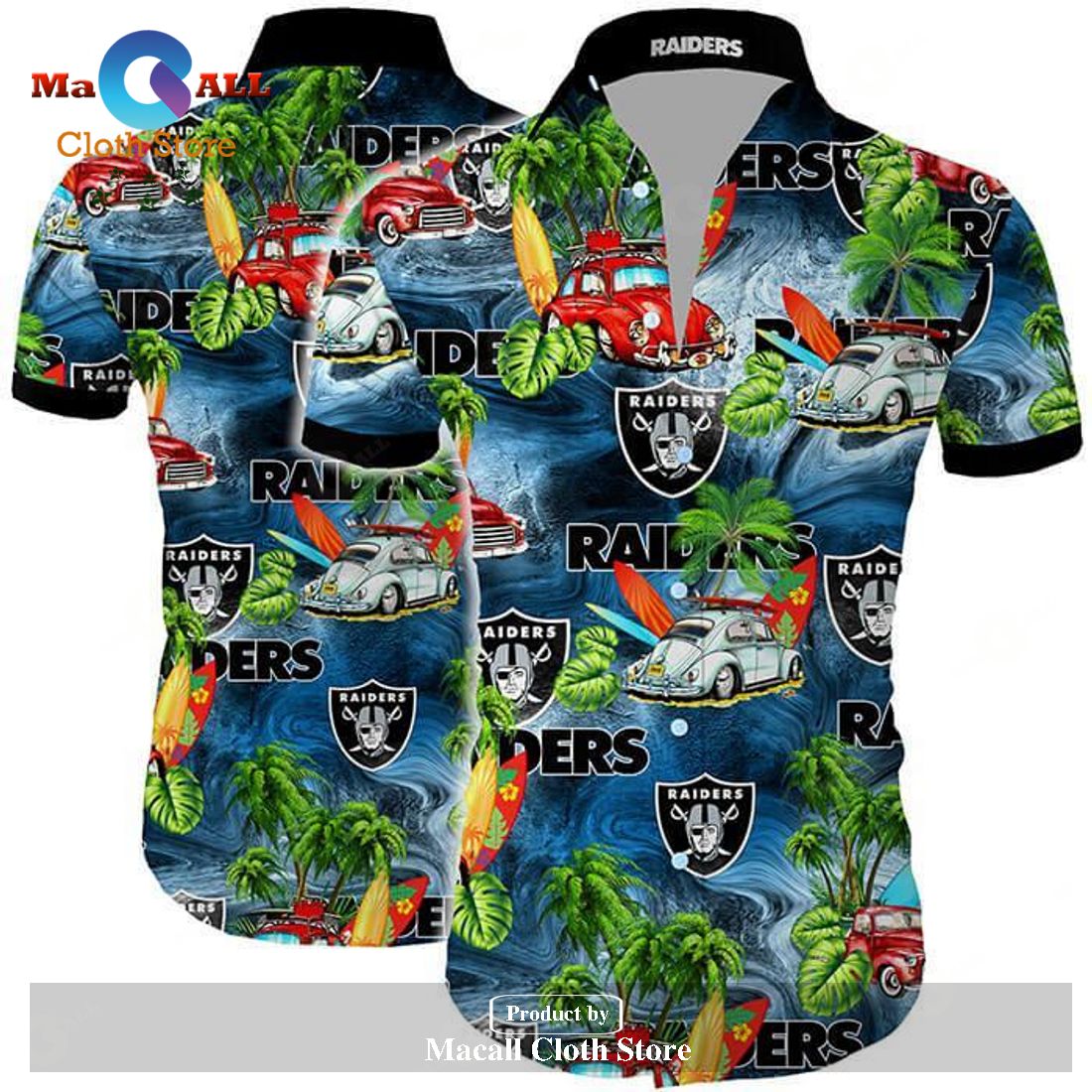 Oakland Raiders Trending Model 1 Hawaiian Shirt Aloha Shirt LIMITED EDITION Oakland Raiders Trending Model 1 Hawaiian Shirt Aloha Shirt LIMITED EDITION