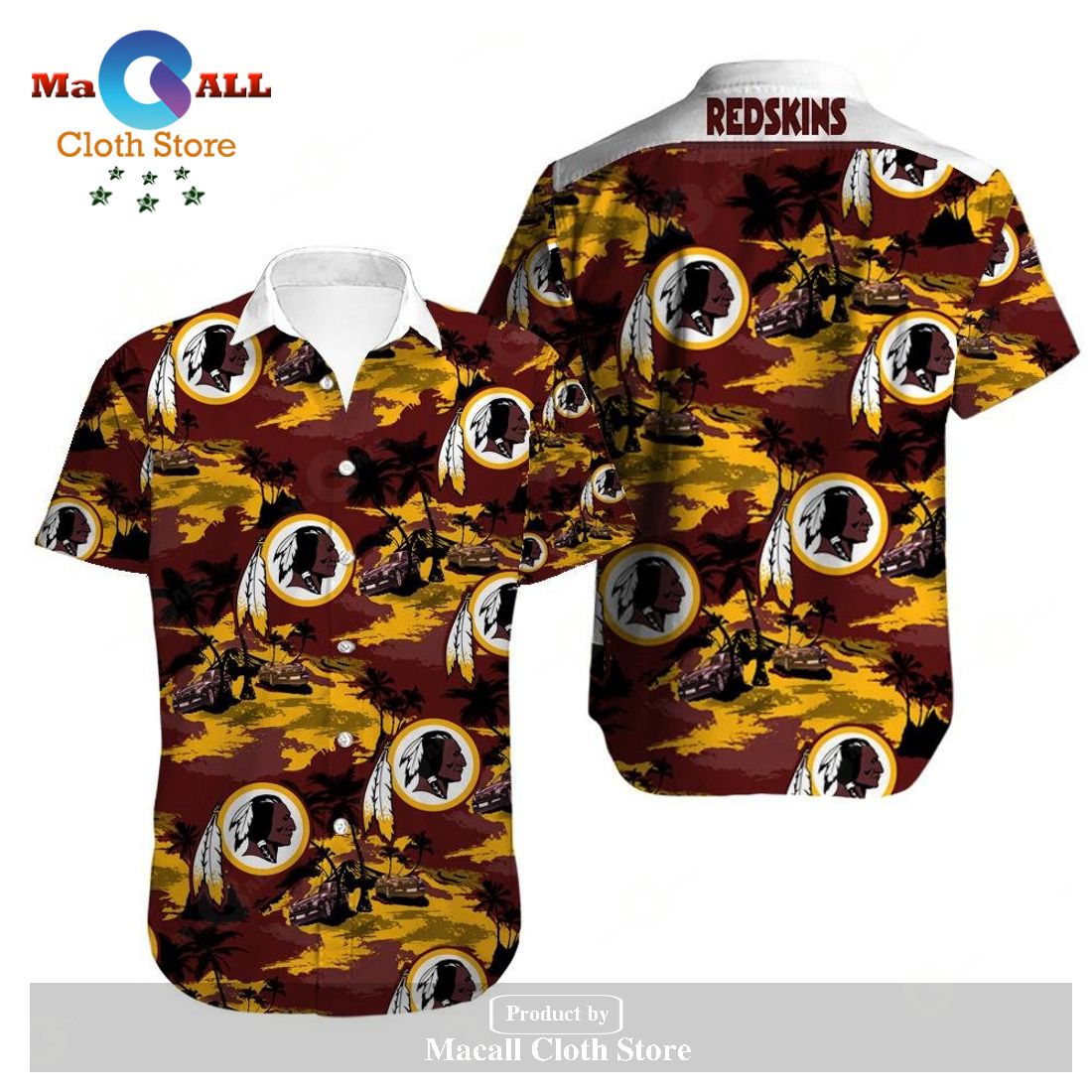 Washington Redskins Trending Model 6 Hawaiian Shirt LIMITED EDITION Washington Redskins Trending Model 6 Hawaiian Shirt LIMITED EDITION
